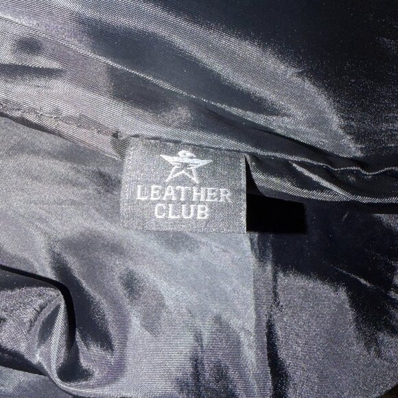 Leather Club Sheepskin Leather Jacket w/removable vest Womens' XL (est'd.) - Picture 9 of 16
